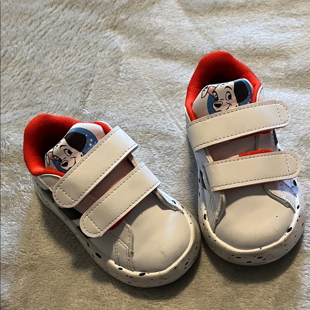 Toddler 101 Dalmatian Adidas Sneakers